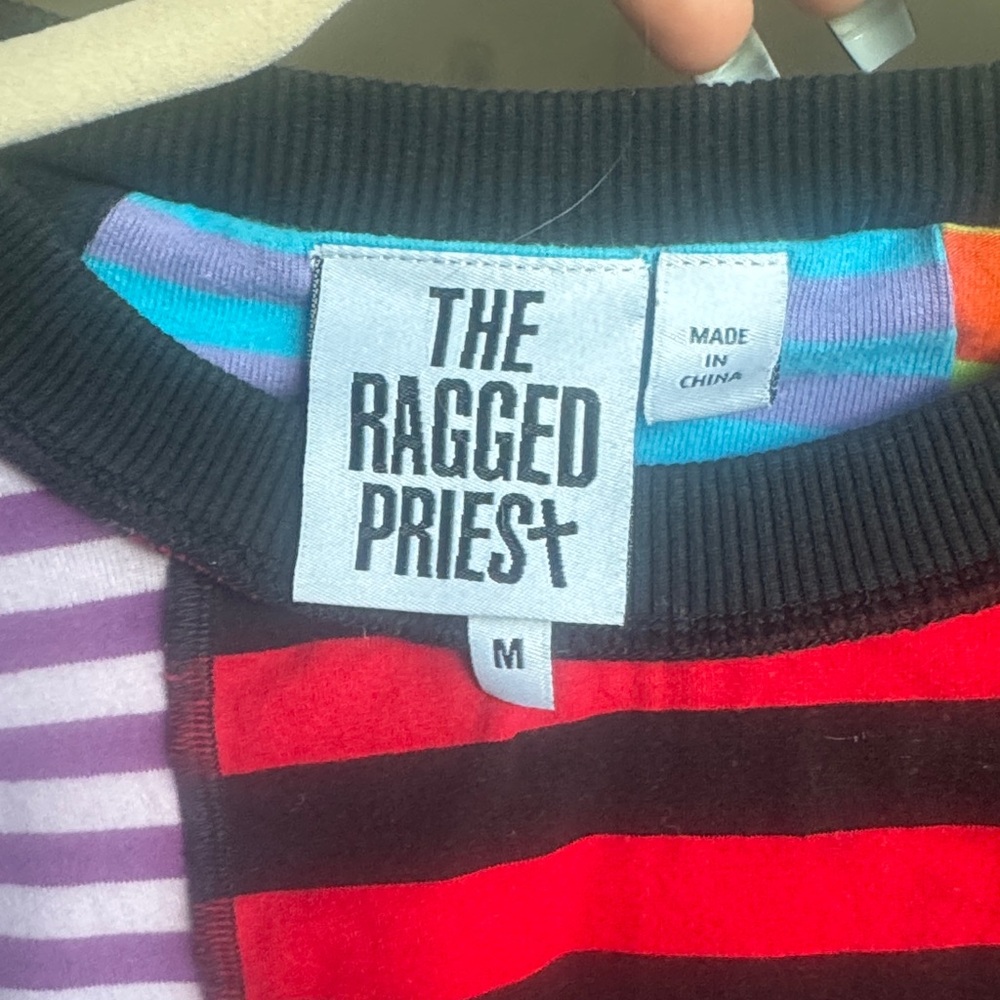 The Ragged Priest Multicolor Striped Tee - Picture 2 of 4